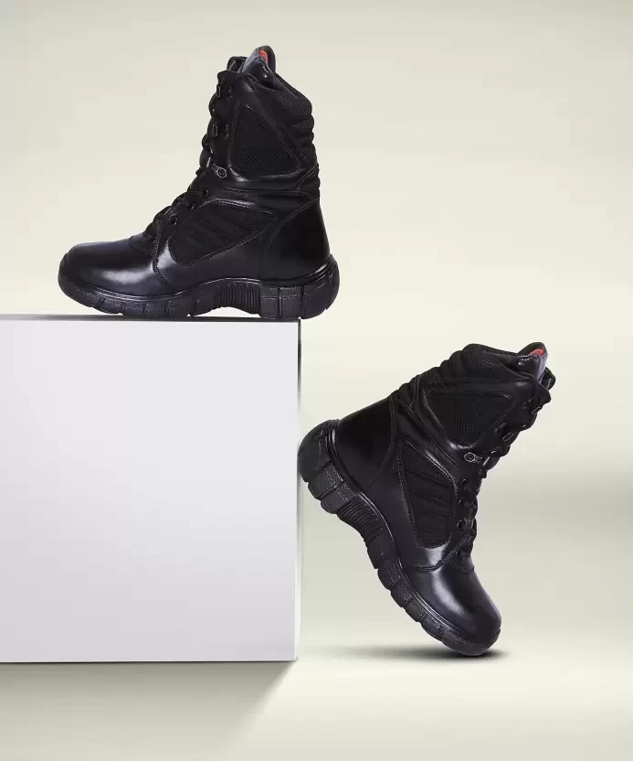 Icebull Leather Combat boots (JECO011)